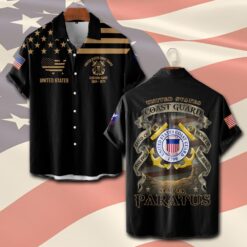 US Coast Guard, E 3 White - Short Sleeve Button Shirt