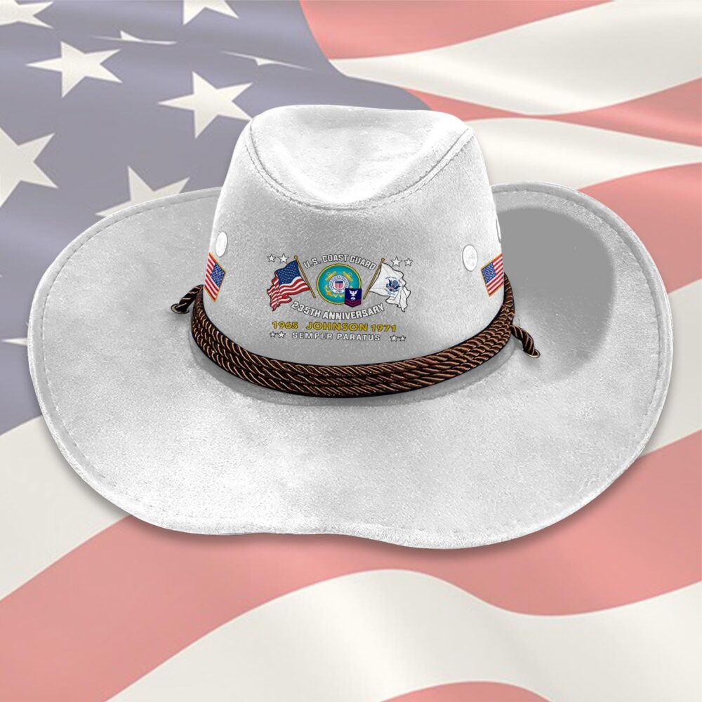 US Coast Guard, Semper Paratus - Cowboy Hat - Image 6