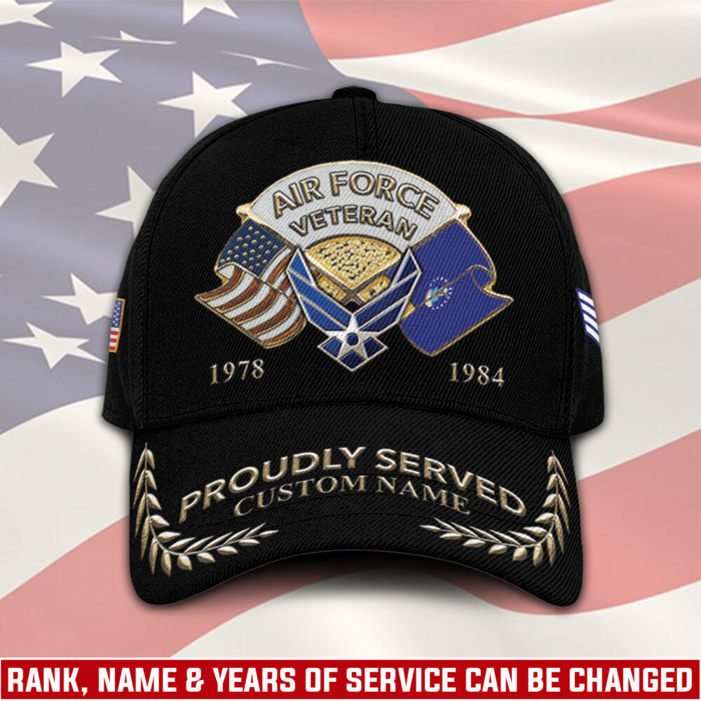 US Air Force, Proud To Have Served - Classic Cap
