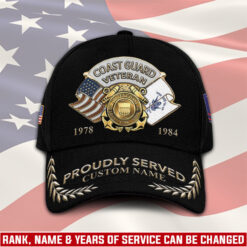 US Coast Guard, Freedom Over Fear - Classic Cap