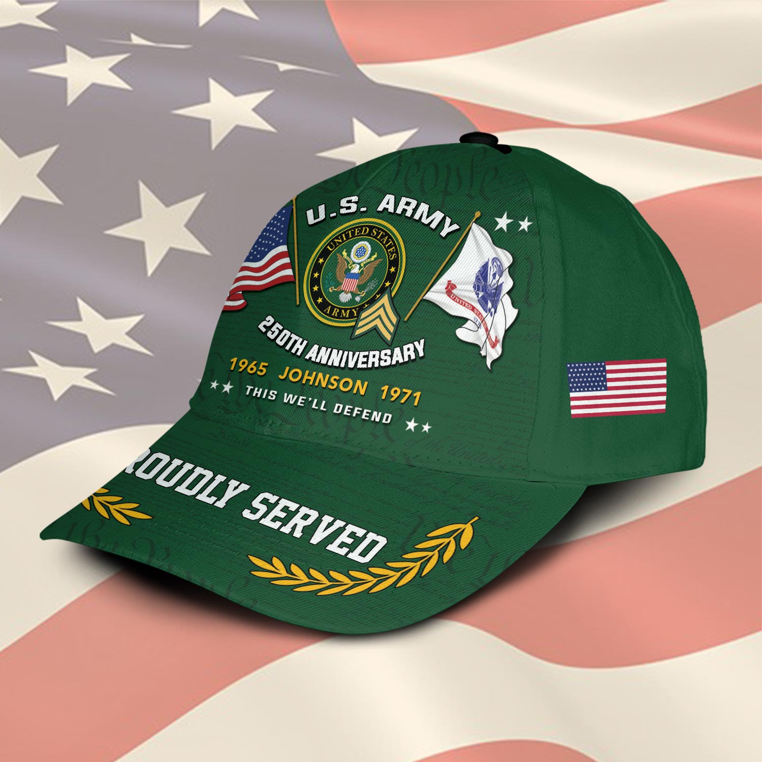 US Army, All Gave Some, Some Gave All - Classic Cap - Image 2