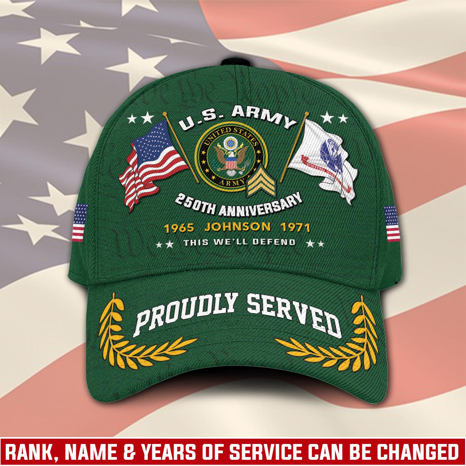 US Army, All Gave Some, Some Gave All - Classic Cap