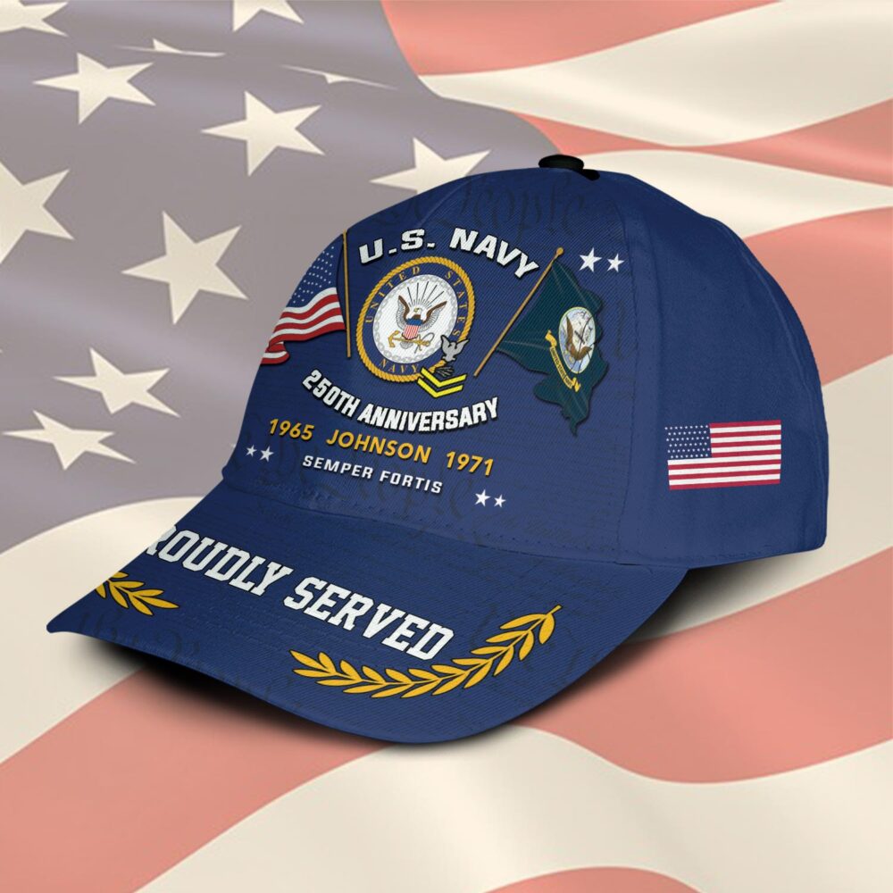 US Navy, I Walked The Walk - Classic Cap - Image 2