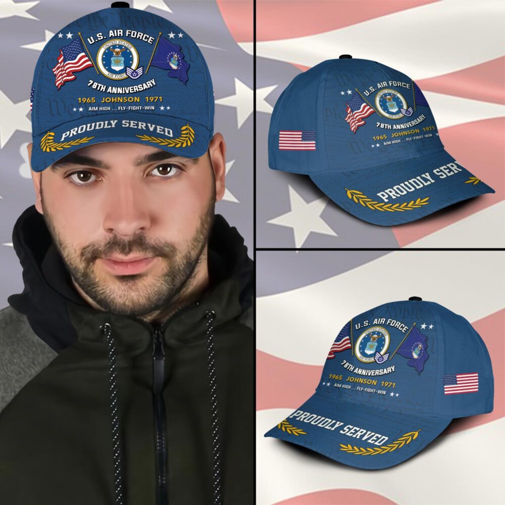 US Air Force, E 7 Air Force First Sergeant - Classic Cap - Image 3