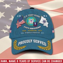 US Coast Guard, No One Fights Alone - Classic Cap