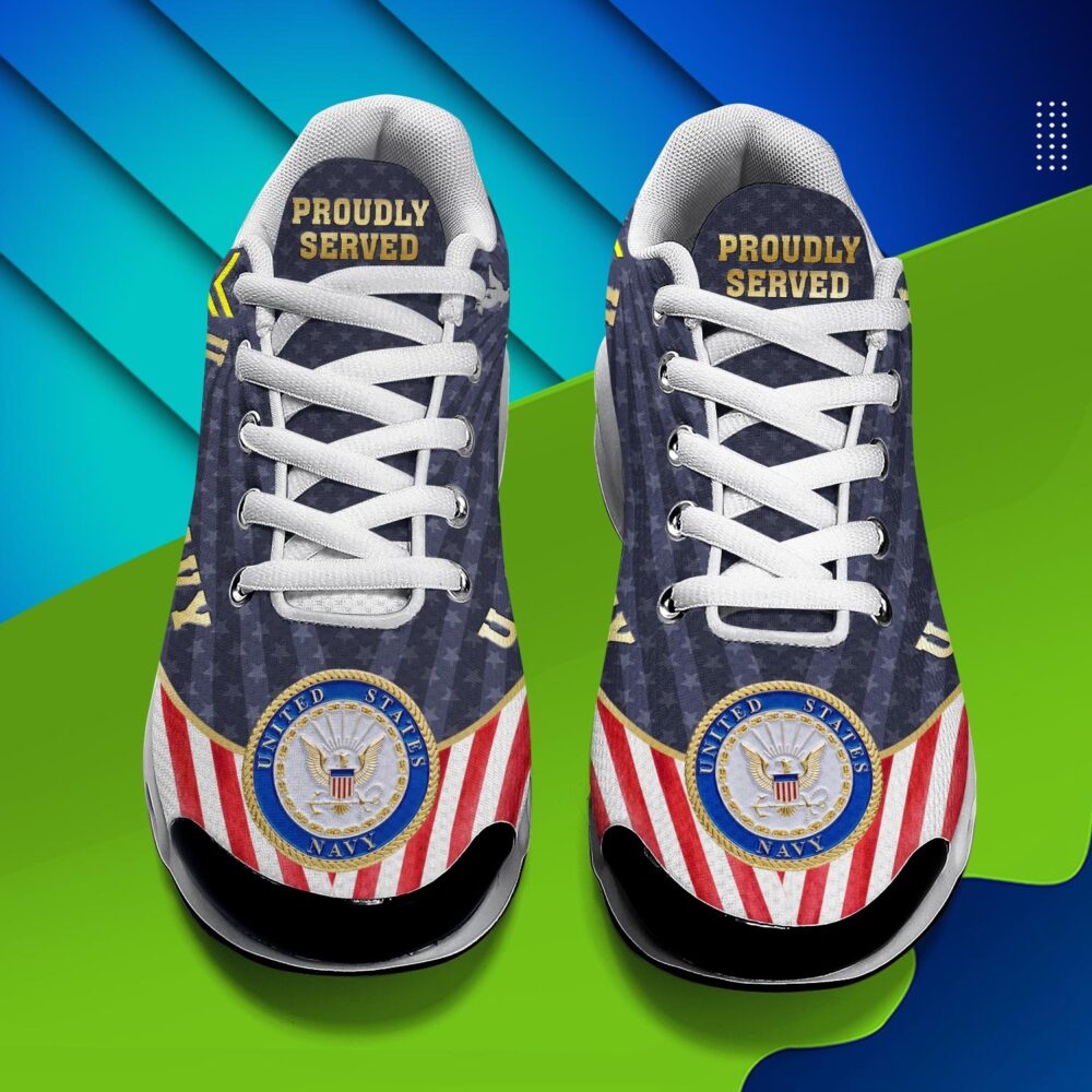 US Navy, Once A Sailor, Always A Sailor - Air Max Plus Shoes - Image 4
