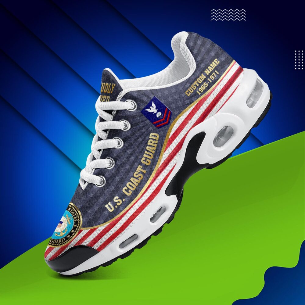 US Coast Guard, Thank a Veteran - Air Max Plus Shoes - Image 2