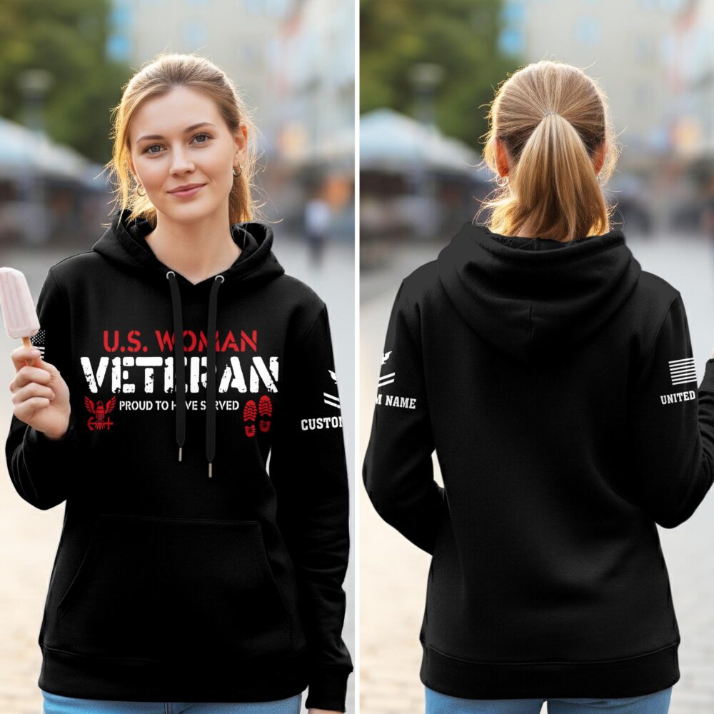 US Navy, Remember - Honor - Respect - Women Hoodie
