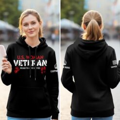 US Marine Corps, American By Birth, Veteran By Choice - Women Hoodie