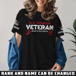 US Marine Corps, E 8 Marines First Sergeant - Women T-Shirt