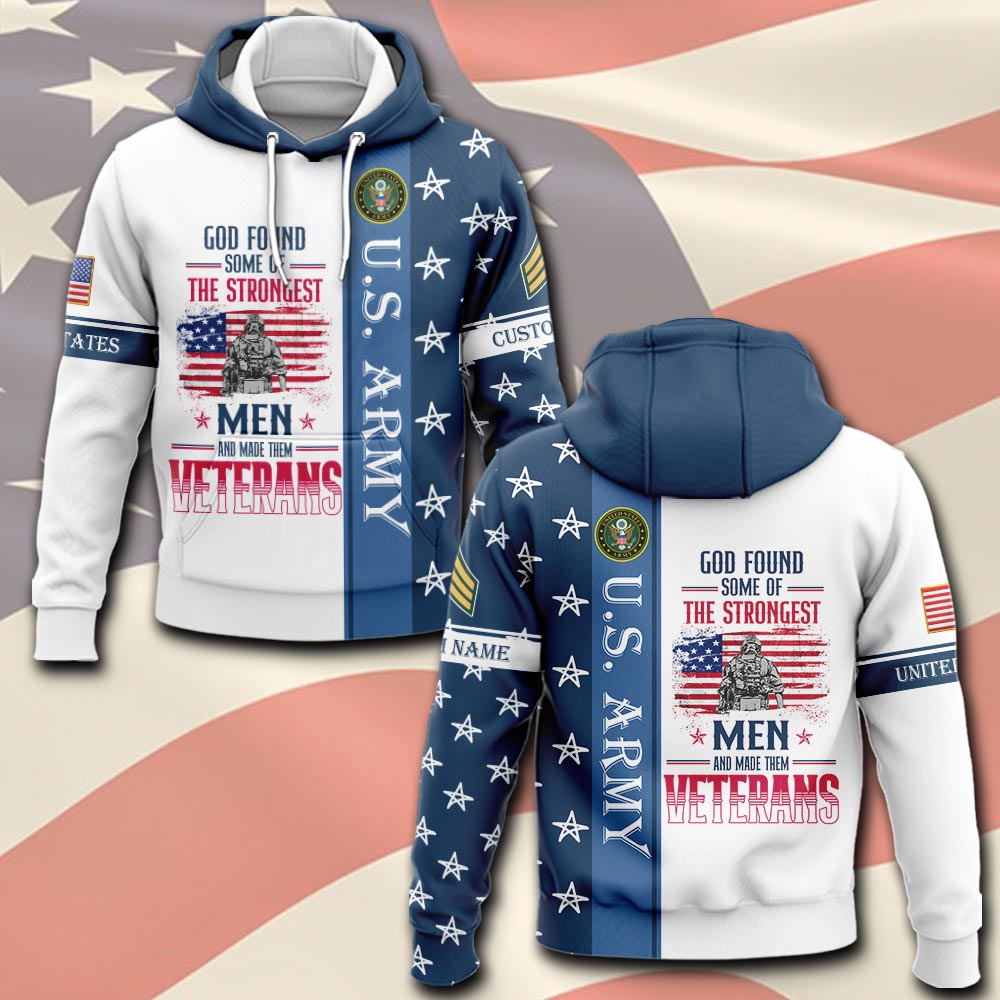 US Army, American By Birth, Veteran By Choice - Hoodie