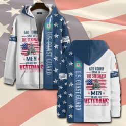 US Coast Guard, E 9 Gold - Zip Hoodie