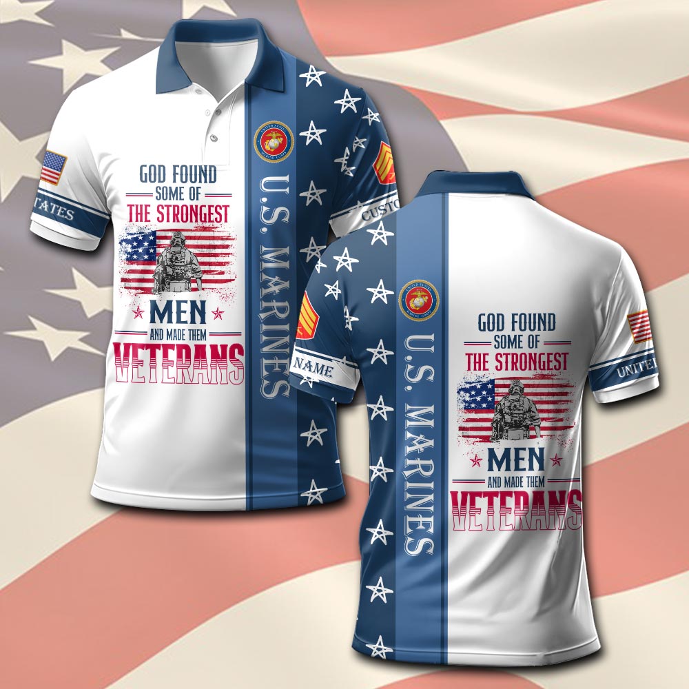 US Marine Corps, E 3 Marines Lance Corporal - Polo Shirt