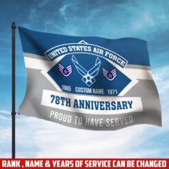 US Air Force , Lest We Forget - Flying Flag 3×5 Feet(90×150 Cm)