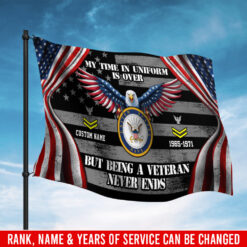 US Navy, E 3 Blue - Flying Flag 3×5 Feet(90×150 Cm)