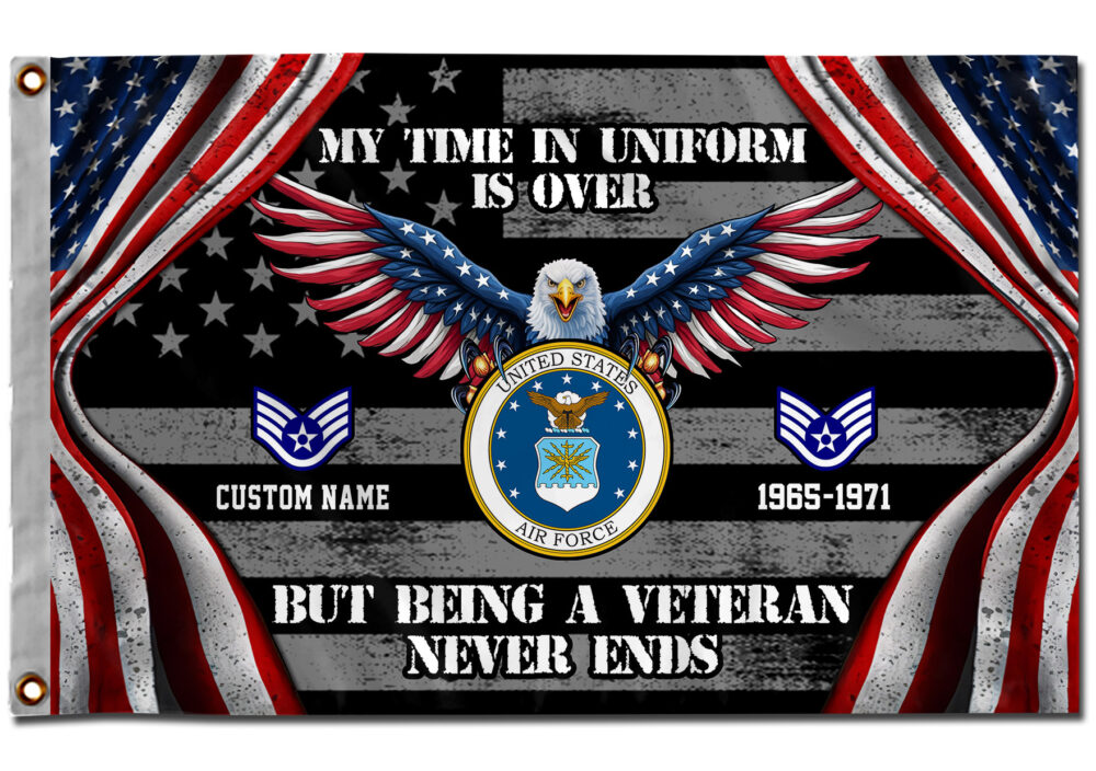 US Air Force , We Own The Sky - Flying Flag 2×3 Feet(60×90 Cm) - Image 3