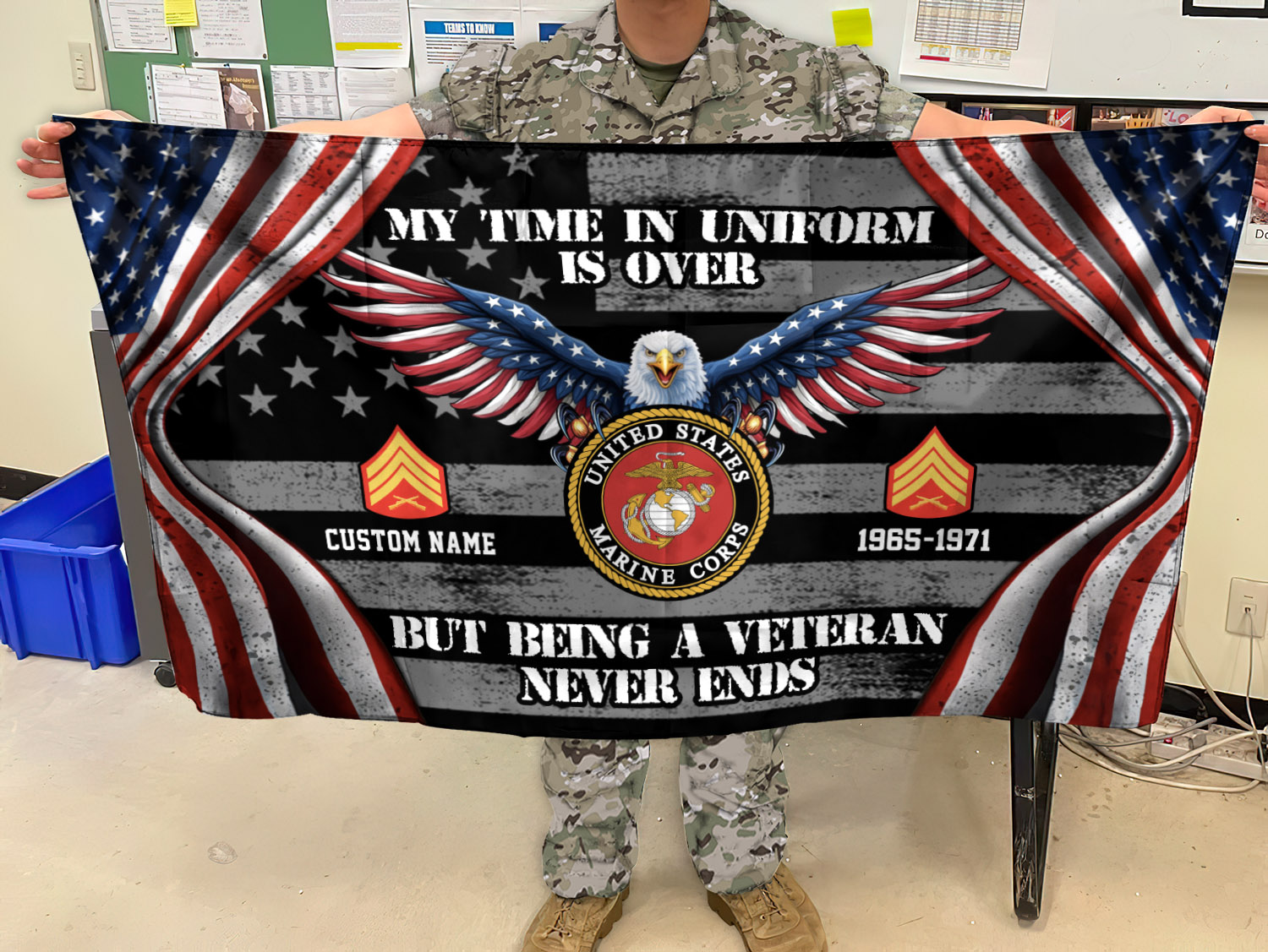 US Marine Corps, The Jarheads - Flying Flag 3×5 Feet(90×150 Cm) - Image 2