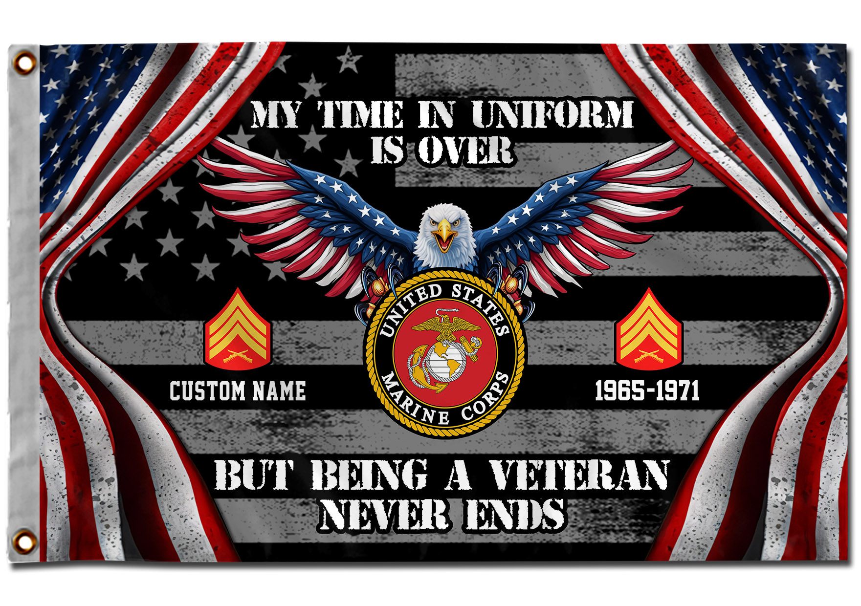 US Marine Corps, The Jarheads - Flying Flag 3×5 Feet(90×150 Cm) - Image 3