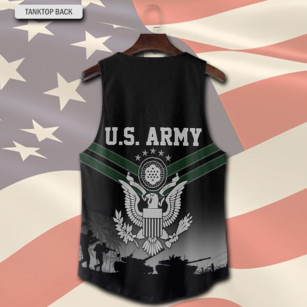 US Army, E 7 Army Master Specialist - Tank-Top - Image 3
