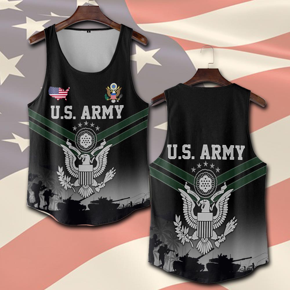 US Army, E 7 Army Master Specialist - Tank-Top