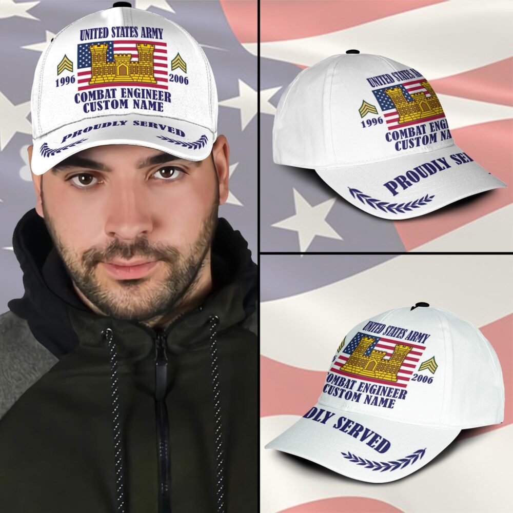 Army Branch, E 3 Army Private First Class - Classic Cap - Image 3