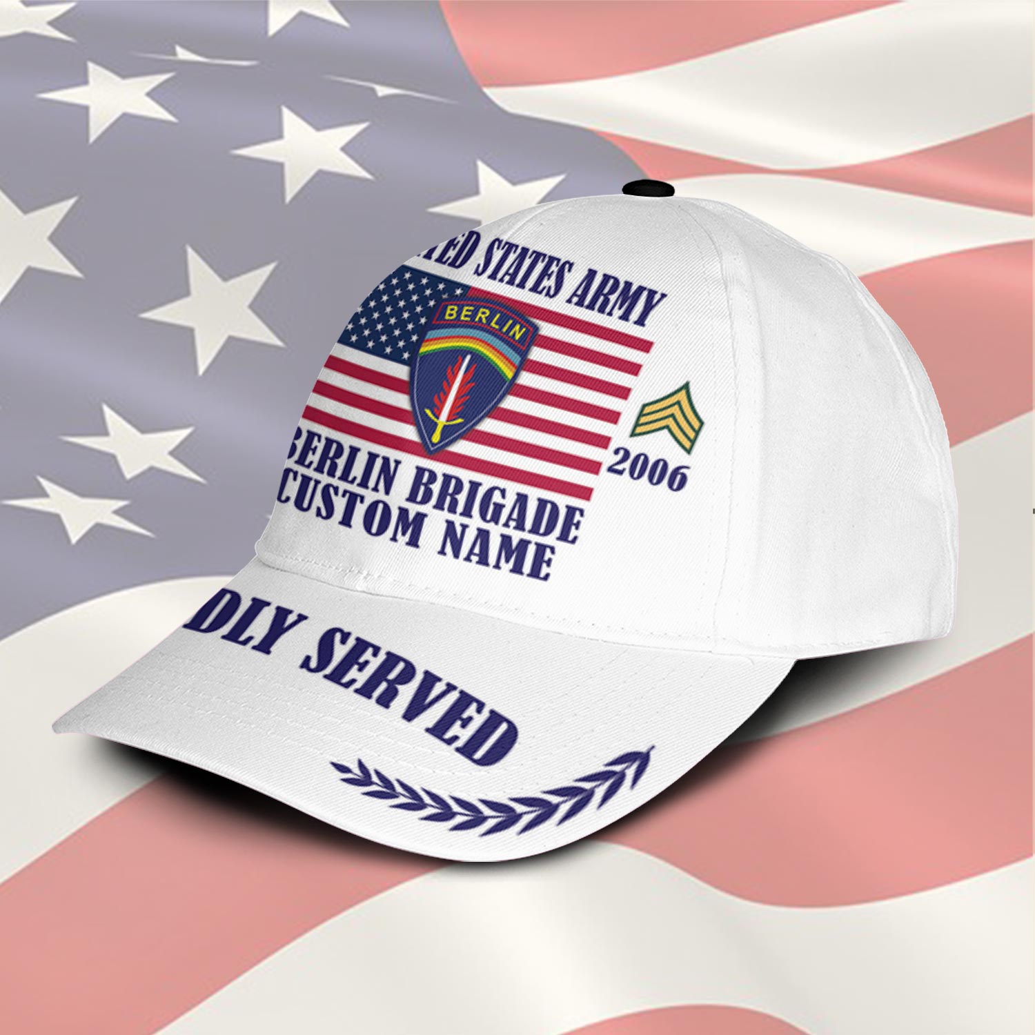 Army Division, Always Remember, Never Forget - Classic Cap - Image 2