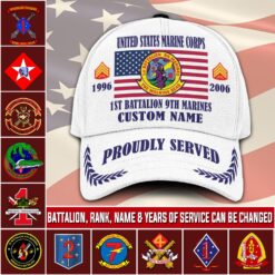 Marine Battalion, W 3 Marines Chief Warrant Officer 3 - Classic Cap