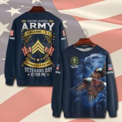 US Army, E 8 Army Master Sergeant - Sweatshirt