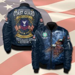 US Coast Guard, Life And Pride - Bomber Jacket