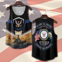 US Navy, Honoring All Who Served - Tank-Top