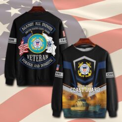US Coast Guard, Duty, Honor, Country - Sweatshirt