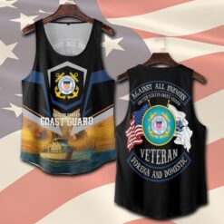 US Coast Guard, Land Of The Free, Because Of The Brave - Tank-Top