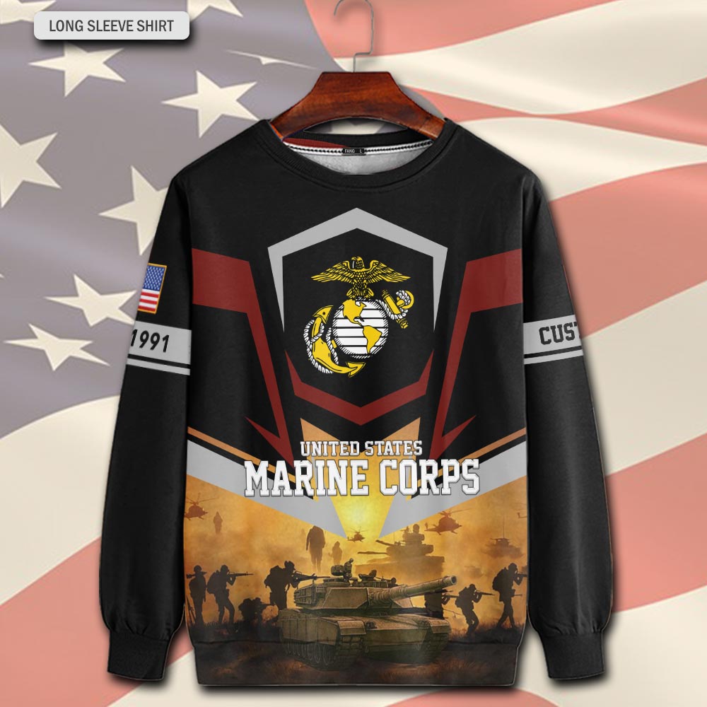 US Marine Corps, O 3 Marines Captain - Sweatshirt - Image 2