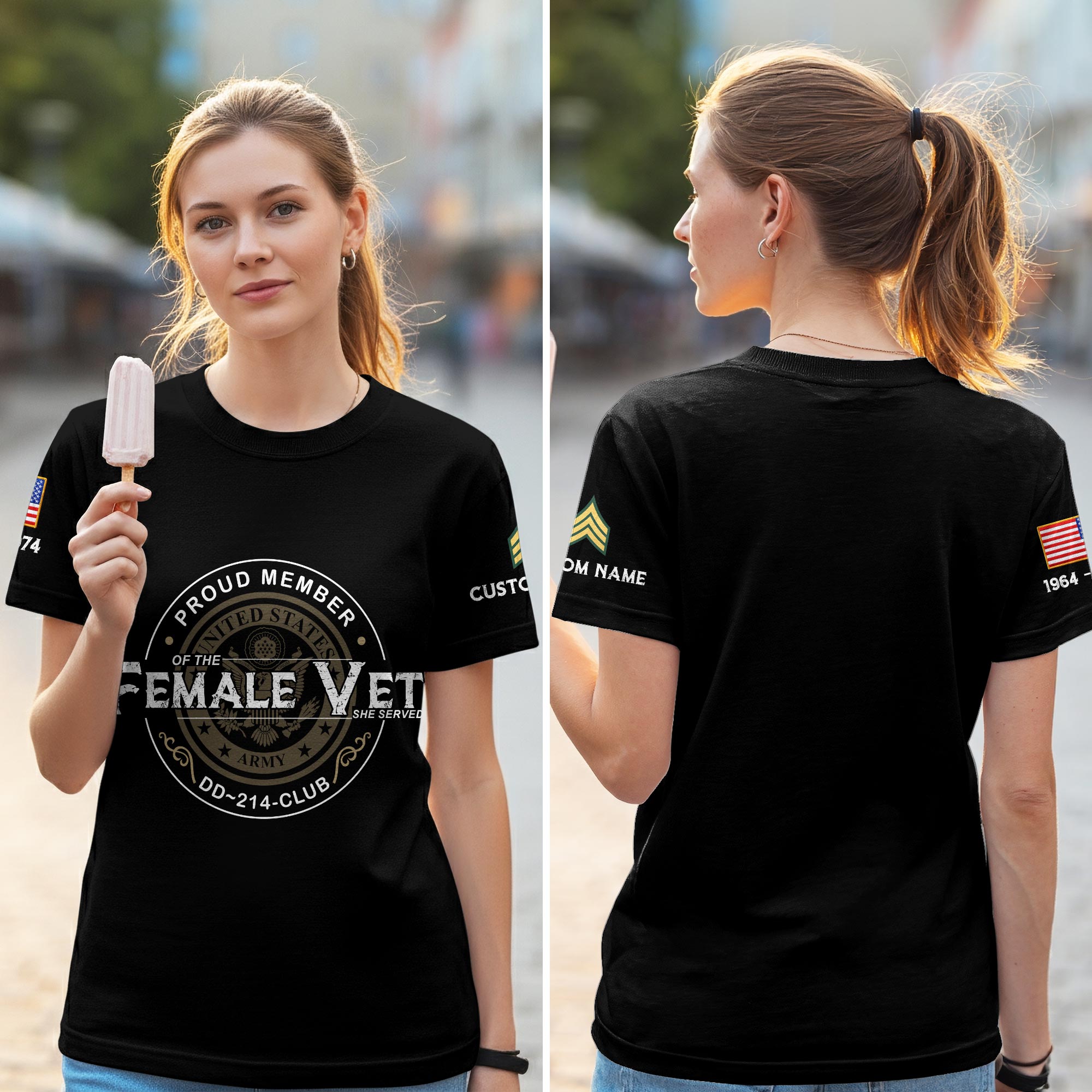 US Army, O 5 Army Lieutenant Colonel - Women T-Shirt