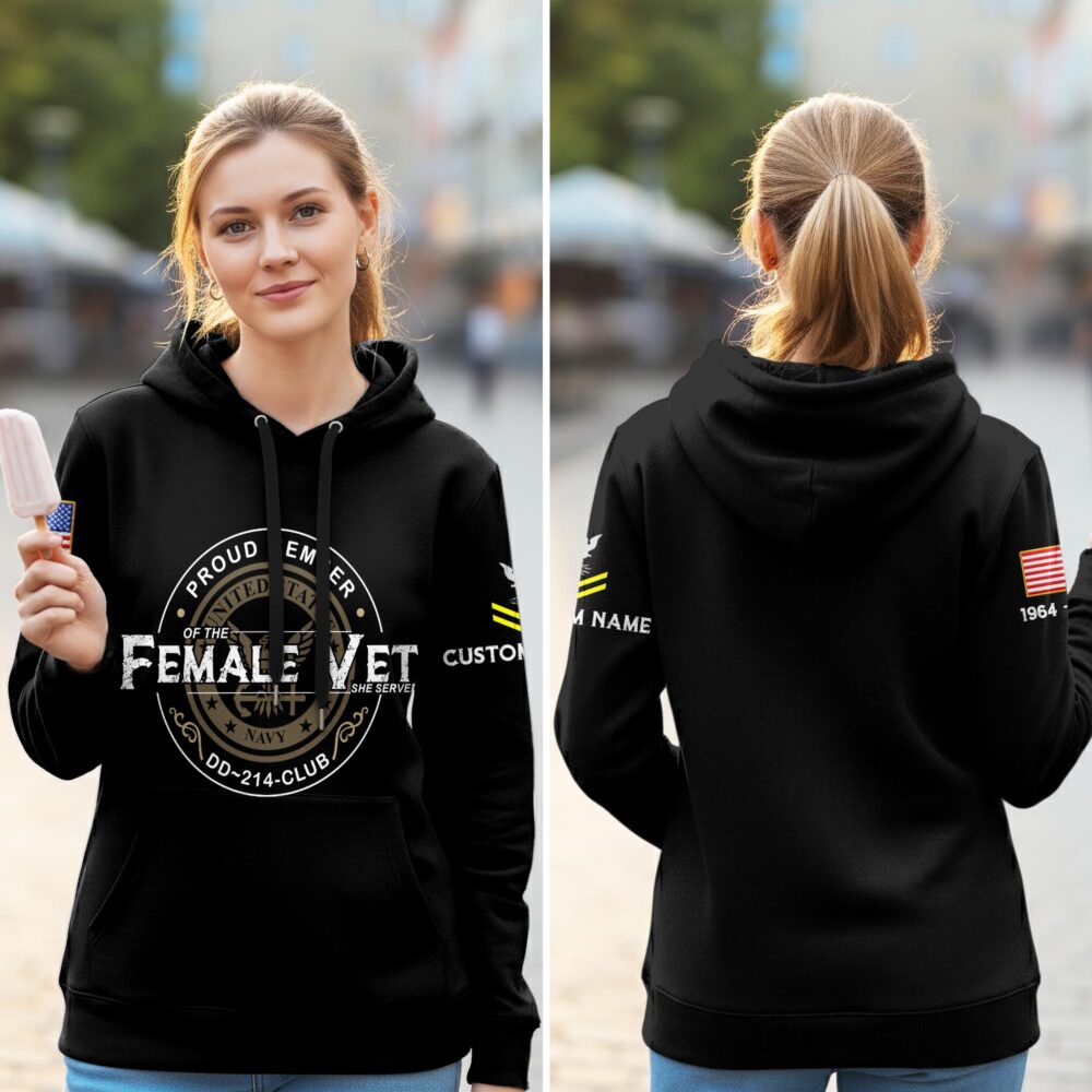 US Navy, Life And Pride - Women Hoodie