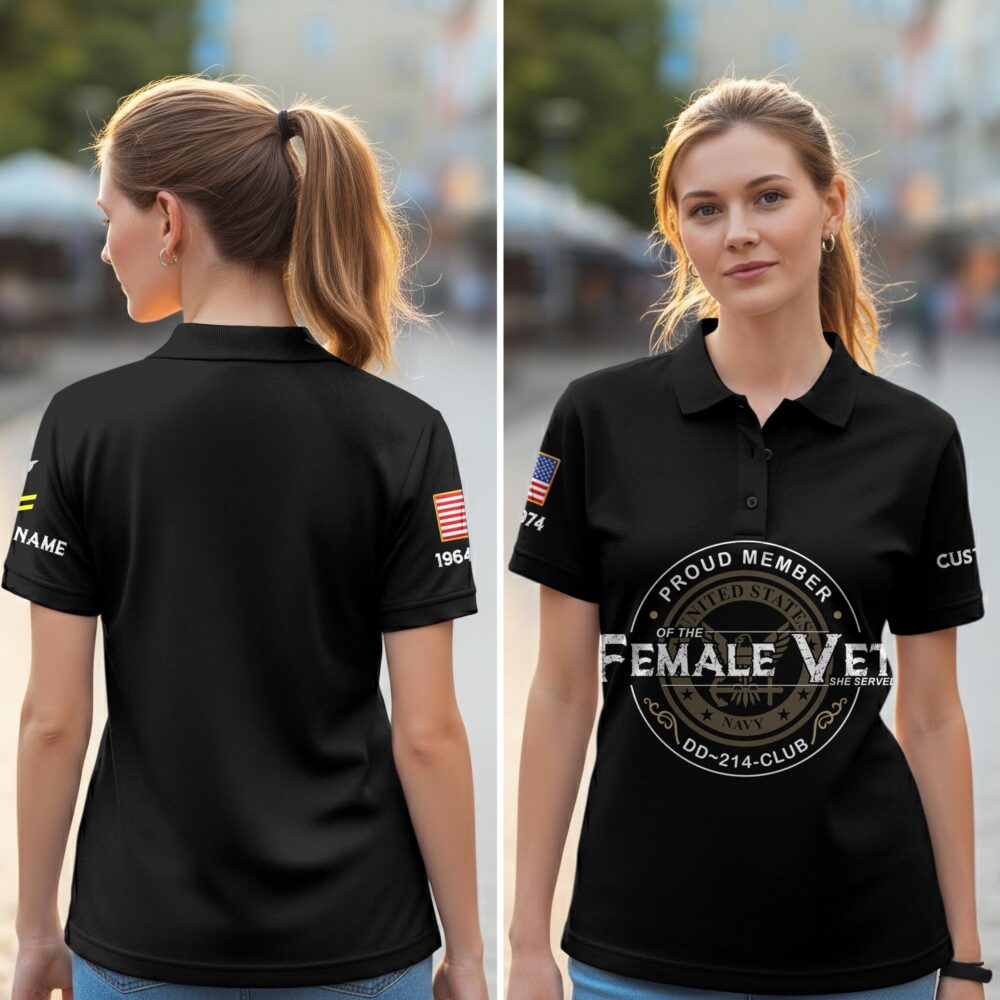 US Navy, Duty, Honor, Country - Women Polo Shirt