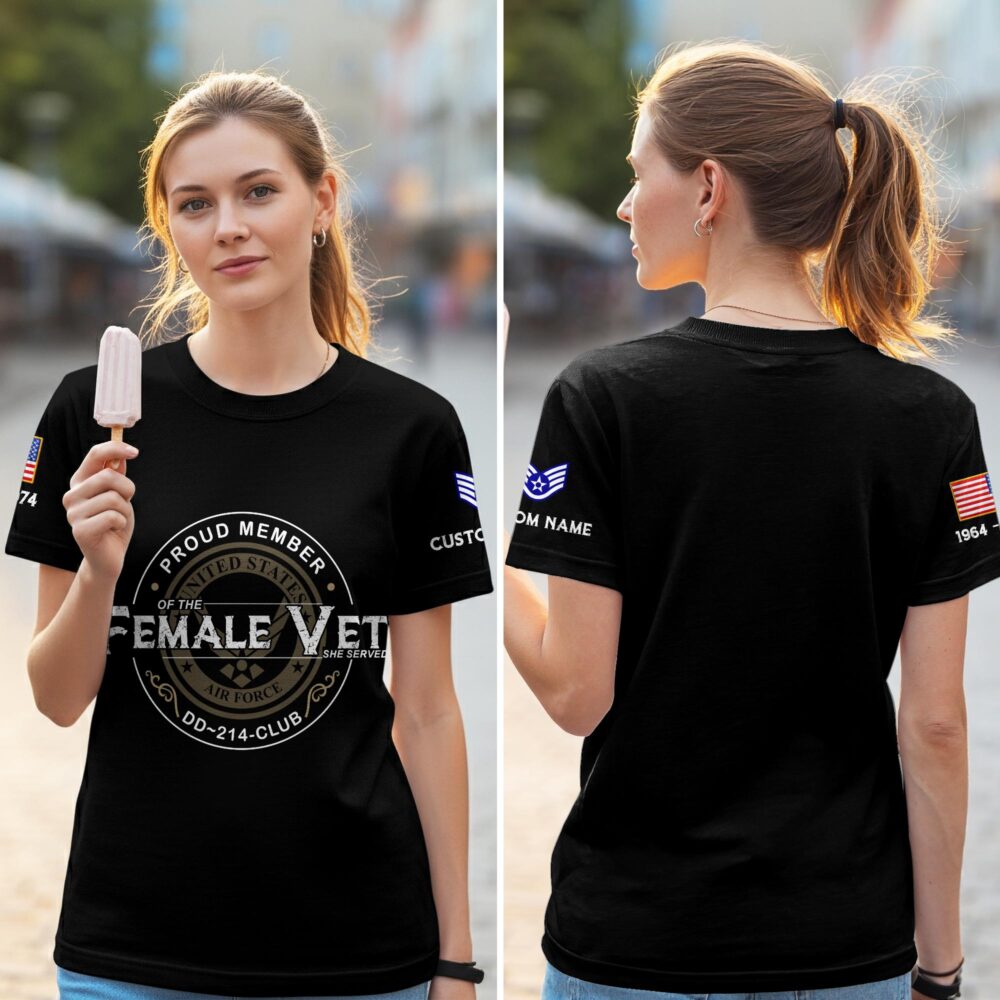 US Air Force , Land Of The Free, Because Of The Brave - Women T-Shirt