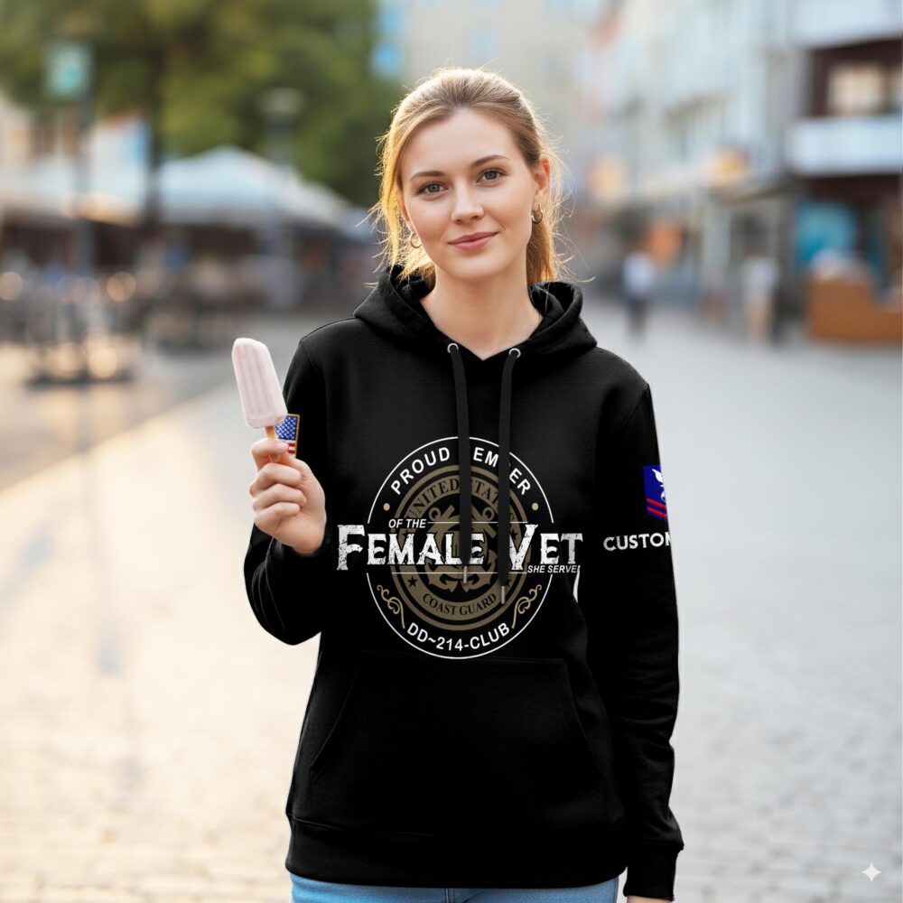 US Coast Guard, All Gave Some, Some Gave All - Women Hoodie - Image 2