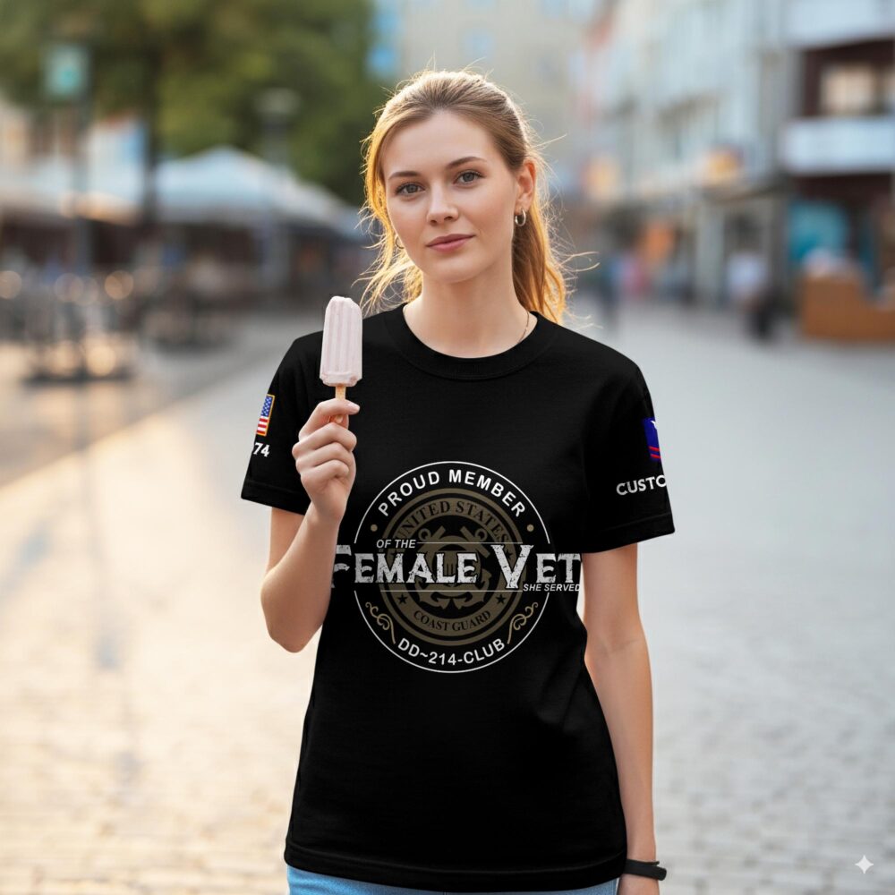 US Coast Guard, E 7 Red - Women T-Shirt - Image 2