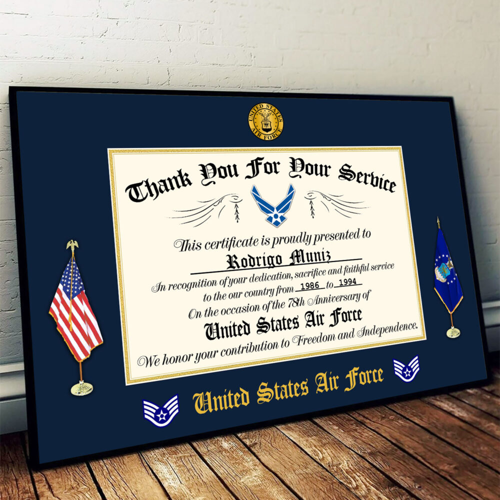 US Air Force, Defender of Freedom - Poster 36x24in - Image 2
