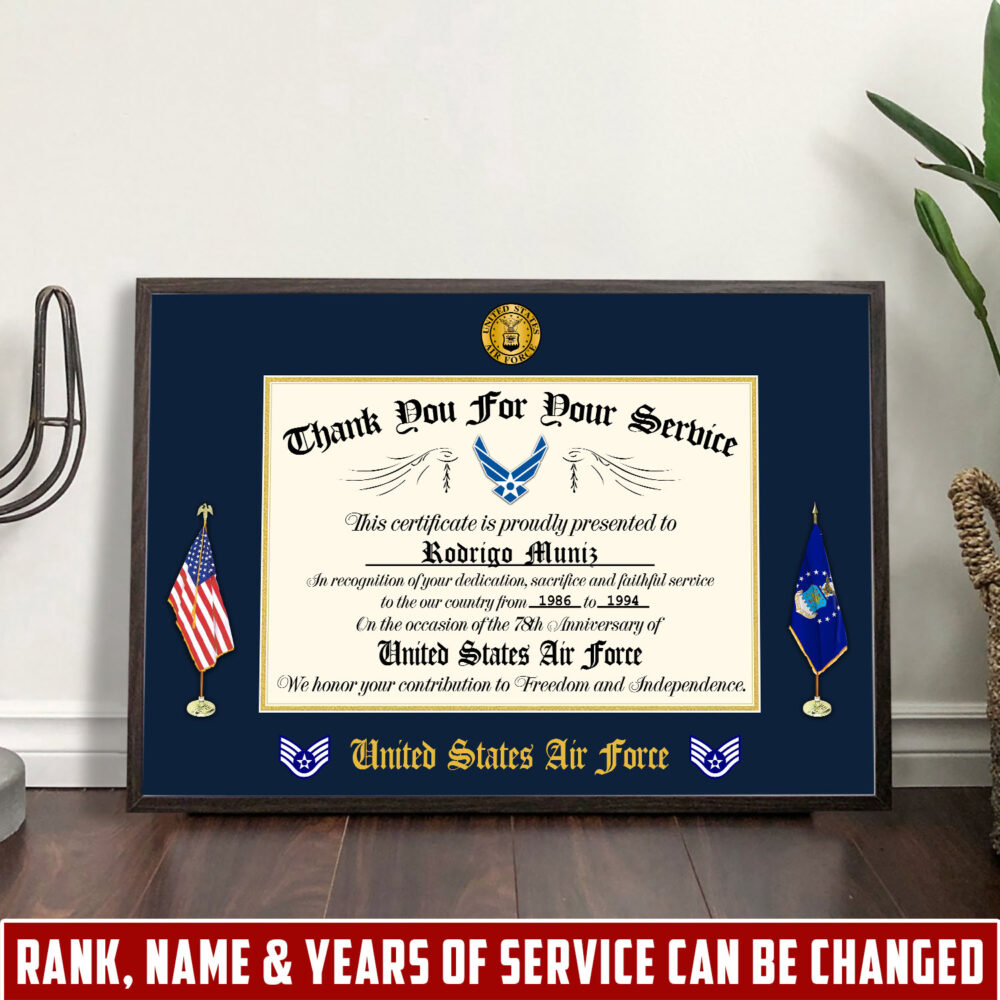 US Air Force, Defender of Freedom - Poster 36x24in