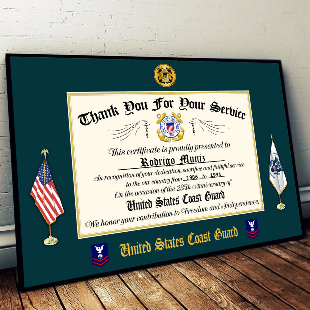 US Coast Guard, Second To None - Poster 24x16in - Image 2