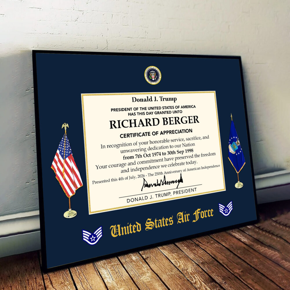 US Air Force, E 5 Air Force Staff Sergeant - Poster 36x24in - Image 2