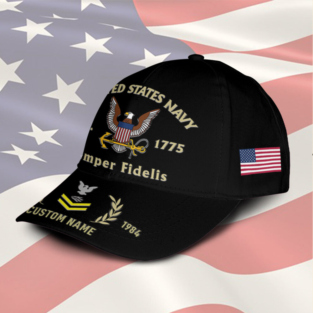 US Navy, Freedom Over Fear - Classic Cap - Image 2