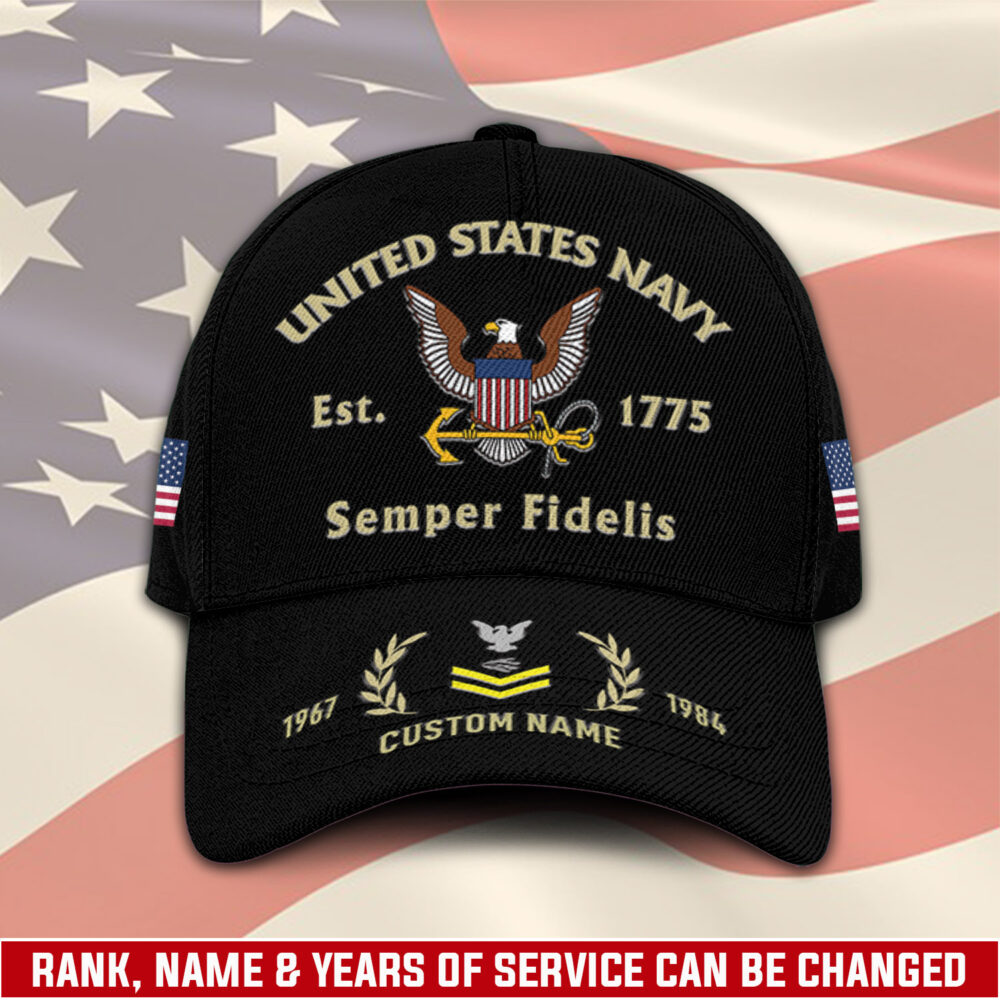 US Navy, Freedom Over Fear - Classic Cap