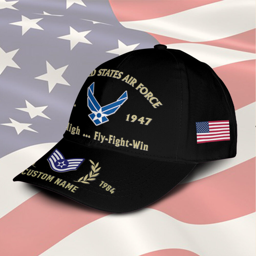 US Air Force, Remember - Honor - Respect - Classic Cap - Image 2