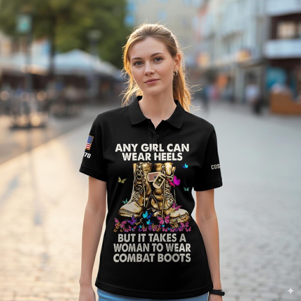 US Army, Lest We Forget - Women Polo Shirt - Image 2
