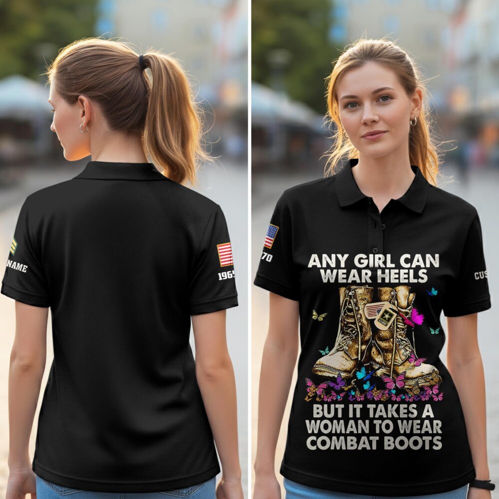 US Army, Lest We Forget - Women Polo Shirt