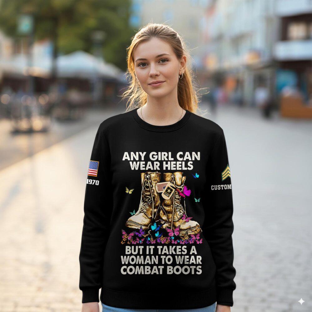 US Army, E 9 Army Command Sergeant Major - Women Sweatshirt - Image 2