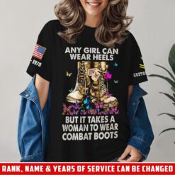 US Navy, E 4 Gold - Women T-Shirt